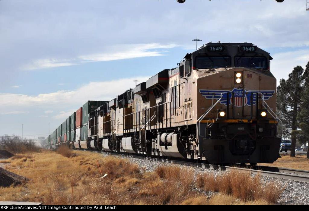 Eastbound intermodal